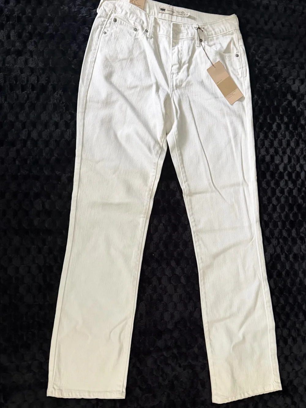 Levi's women’s Straight Leg Jeans in White